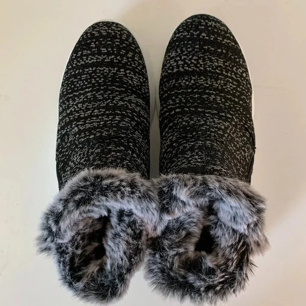 TELIC Women's Apres-Ski Recovery Comfort Boots 510 Granite Size 9 Vegan Friendly - Picture 3 of 10